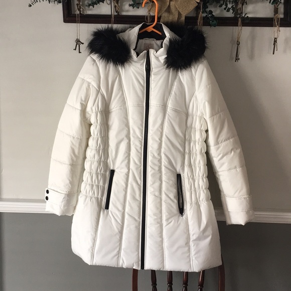 Dress Barn Jackets Coats White Winter Jacket Poshmark